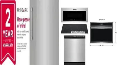 6 Piece Package Includes Refrigerator, Freezer, Cooktop, Wall Oven, Microwave And Dishwasher