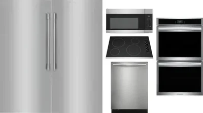 6 Piece Package Includes Refrigerator, Freezer, Cooktop, Wall Oven, Microwave And Dishwasher