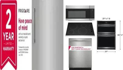 6 Piece Package Includes Refrigerator, Freezer, Cooktop, Wall Oven, Microwave And Dishwasher