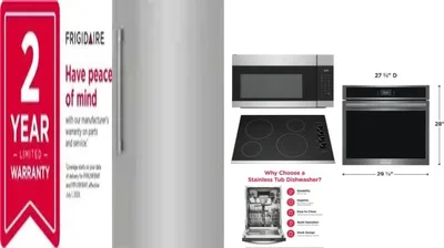 6 Piece Package Includes Refrigerator, Freezer, Cooktop, Wall Oven, Microwave And Dishwasher