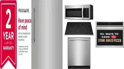 6 Piece Package Includes Refrigerator, Freezer, Cooktop, Wall Oven, Microwave And Dishwasher