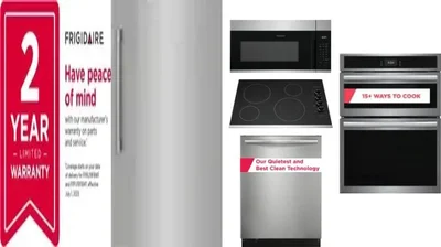 6 Piece Package Includes Refrigerator, Freezer, Cooktop, Wall Oven, Microwave And Dishwasher