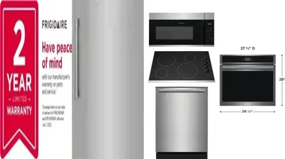 6 Piece Package Includes Refrigerator, Freezer, Cooktop, Wall Oven, Microwave And Dishwasher