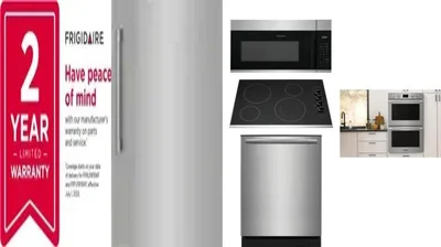 6 Piece Package Includes Refrigerator, Freezer, Cooktop, Wall Oven, Microwave And Dishwasher