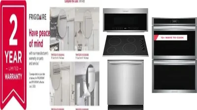 6 Piece Package Includes Refrigerator, Freezer, Cooktop, Wall Oven, Microwave And Dishwasher