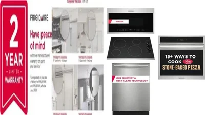 6 Piece Package Includes Refrigerator, Freezer, Cooktop, Wall Oven, Microwave And Dishwasher