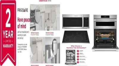 6 Piece Package Includes Refrigerator, Freezer, Cooktop, Wall Oven, Microwave And Dishwasher