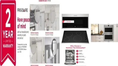 6 Piece Package Includes Refrigerator, Freezer, Cooktop, Wall Oven, Microwave And Dishwasher