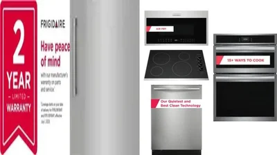 6 Piece Package Includes Refrigerator, Freezer, Cooktop, Wall Oven, Microwave And Dishwasher