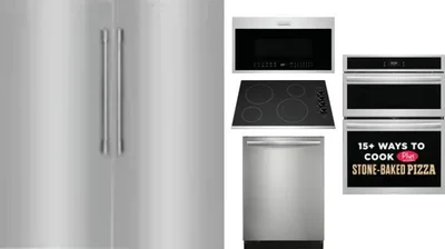 6 Piece Package Includes Refrigerator, Freezer, Cooktop, Wall Oven, Microwave And Dishwasher