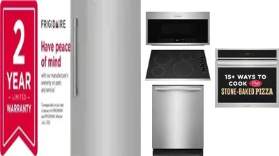6 Piece Package Includes Refrigerator, Freezer, Cooktop, Wall Oven, Microwave And Dishwasher
