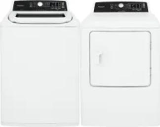 Side by Side Washer & Dryer Set