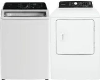 Side by Side Washer & Dryer Set
