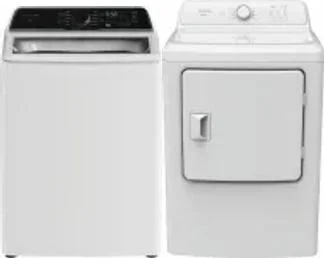 Side by Side Washer & Dryer Set