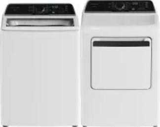 Side by Side Washer & Dryer Set