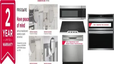 6 Piece Package Includes Refrigerator, Freezer, Cooktop, Wall Oven, Microwave And Dishwasher