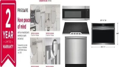 6 Piece Package Includes Refrigerator, Freezer, Cooktop, Wall Oven, Microwave And Dishwasher