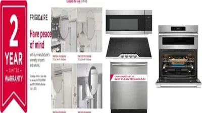 6 Piece Package Includes Refrigerator, Freezer, Cooktop, Wall Oven, Microwave And Dishwasher