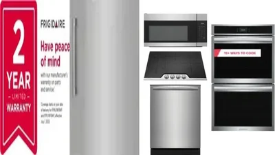 6 Piece Package Includes Refrigerator, Freezer, Cooktop, Wall Oven, Microwave And Dishwasher