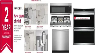 6 Piece Package Includes Refrigerator, Freezer, Cooktop, Wall Oven, Microwave And Dishwasher