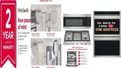6 Piece Package Includes Refrigerator, Freezer, Cooktop, Wall Oven, Microwave And Dishwasher