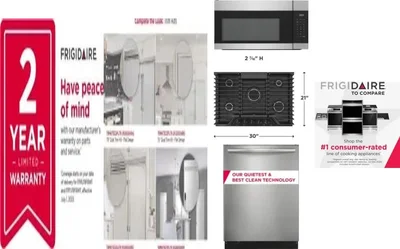 6 Piece Package Includes Refrigerator, Freezer, Cooktop, Wall Oven, Microwave And Dishwasher