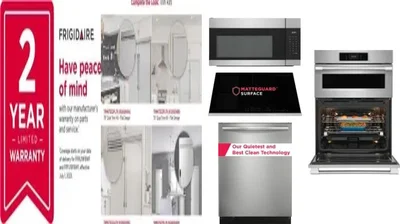 6 Piece Package Includes Refrigerator, Freezer, Cooktop, Wall Oven, Microwave And Dishwasher