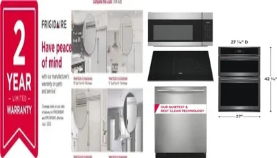6 Piece Package Includes Refrigerator, Freezer, Cooktop, Wall Oven, Microwave And Dishwasher