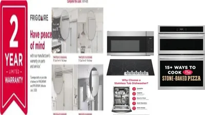 6 Piece Package Includes Refrigerator, Freezer, Cooktop, Wall Oven, Microwave And Dishwasher