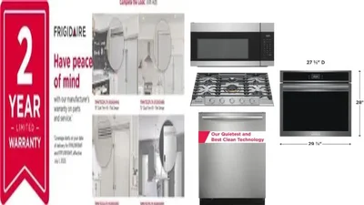 6 Piece Package Includes Refrigerator, Freezer, Cooktop, Wall Oven, Microwave And Dishwasher