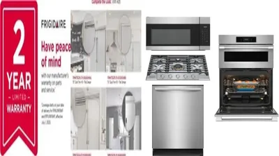6 Piece Package Includes Refrigerator, Freezer, Cooktop, Wall Oven, Microwave And Dishwasher