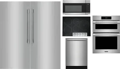 6 Piece Package Includes Refrigerator, Freezer, Cooktop, Wall Oven, Microwave And Dishwasher
