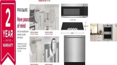 6 Piece Package Includes Refrigerator, Freezer, Cooktop, Wall Oven, Microwave And Dishwasher