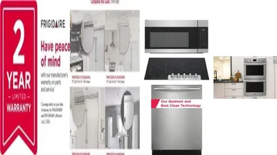 6 Piece Package Includes Refrigerator, Freezer, Cooktop, Wall Oven, Microwave And Dishwasher