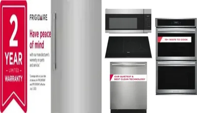 6 Piece Package Includes Refrigerator, Freezer, Cooktop, Wall Oven, Microwave And Dishwasher