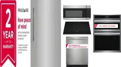 6 Piece Package Includes Refrigerator, Freezer, Cooktop, Wall Oven, Microwave And Dishwasher