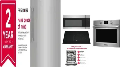 6 Piece Package Includes Refrigerator, Freezer, Cooktop, Wall Oven, Microwave And Dishwasher