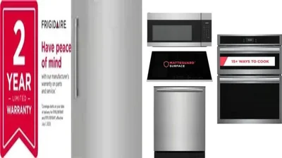 6 Piece Package Includes Refrigerator, Freezer, Cooktop, Wall Oven, Microwave And Dishwasher