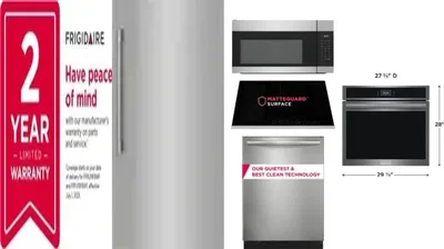 6 Piece Package Includes Refrigerator, Freezer, Cooktop, Wall Oven, Microwave And Dishwasher