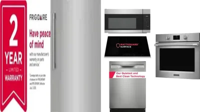 6 Piece Package Includes Refrigerator, Freezer, Cooktop, Wall Oven, Microwave And Dishwasher