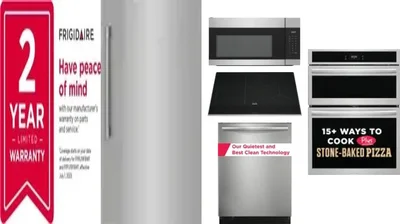 6 Piece Package Includes Refrigerator, Freezer, Cooktop, Wall Oven, Microwave And Dishwasher