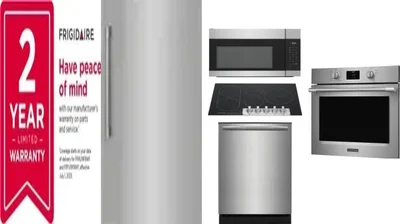 6 Piece Package Includes Refrigerator, Freezer, Cooktop, Wall Oven, Microwave And Dishwasher