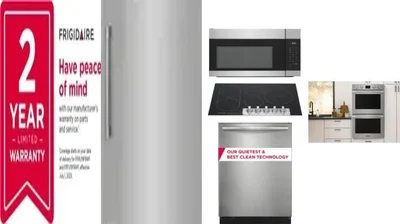 6 Piece Package Includes Refrigerator, Freezer, Cooktop, Wall Oven, Microwave And Dishwasher