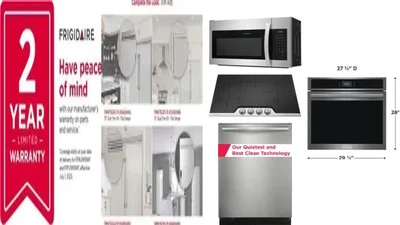 6 Piece Package Includes Refrigerator, Freezer, Cooktop, Wall Oven, Microwave And Dishwasher