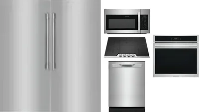 6 Piece Package Includes Refrigerator, Freezer, Cooktop, Wall Oven, Microwave And Dishwasher