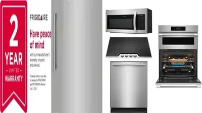 6 Piece Package Includes Refrigerator, Freezer, Cooktop, Wall Oven, Microwave And Dishwasher