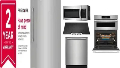 6 Piece Package Includes Refrigerator, Freezer, Cooktop, Wall Oven, Microwave And Dishwasher