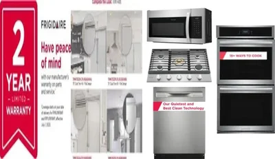 6 Piece Package Includes Refrigerator, Freezer, Cooktop, Wall Oven, Microwave And Dishwasher