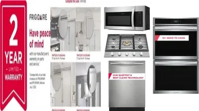 6 Piece Package Includes Refrigerator, Freezer, Cooktop, Wall Oven, Microwave And Dishwasher