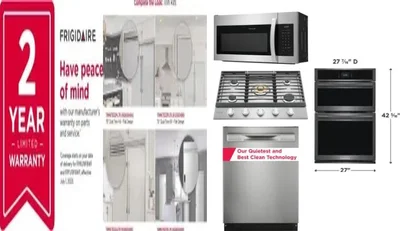 6 Piece Package Includes Refrigerator, Freezer, Cooktop, Wall Oven, Microwave And Dishwasher